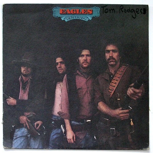 EAGLES Desperado Original 1973 LP SD 5068 White Asylum Label First Pressing EX V