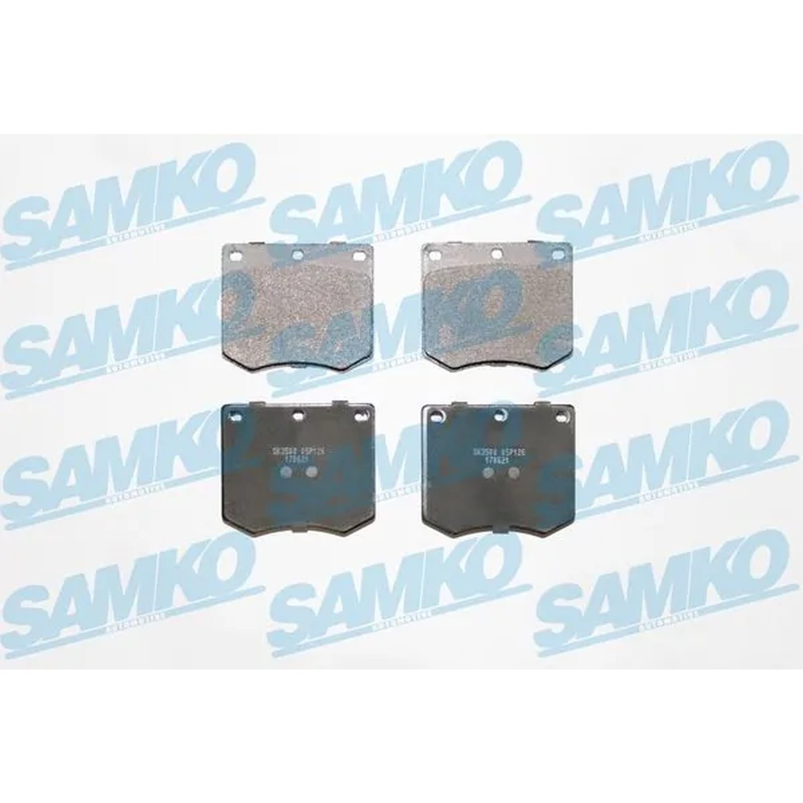 1x ORIGINAL® SAMKO Bremsbelagsatz, Scheibenbremse Vorne für Ford ESCORT I