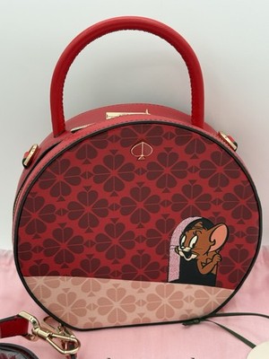 New Kate Spade X Tom & Jerry Canteen Bag Crossbody Limited Edition!!