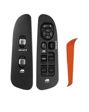 Master Power Window Switch  Bezel Set for 2002-2010 Black with Window Switch