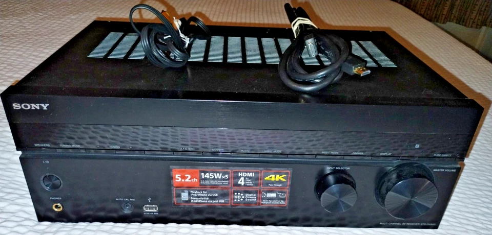 Sony STR-DH540 5.2 Ch 4K HDMI Home Theater Surround Sound Receiver Stereo System - Image 2 of 4