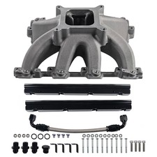 Efi Intake Manifold With Fuel Rails For Ls1 Ls2 Ls6 4.8 5.3 6.0 Cathedral 28095