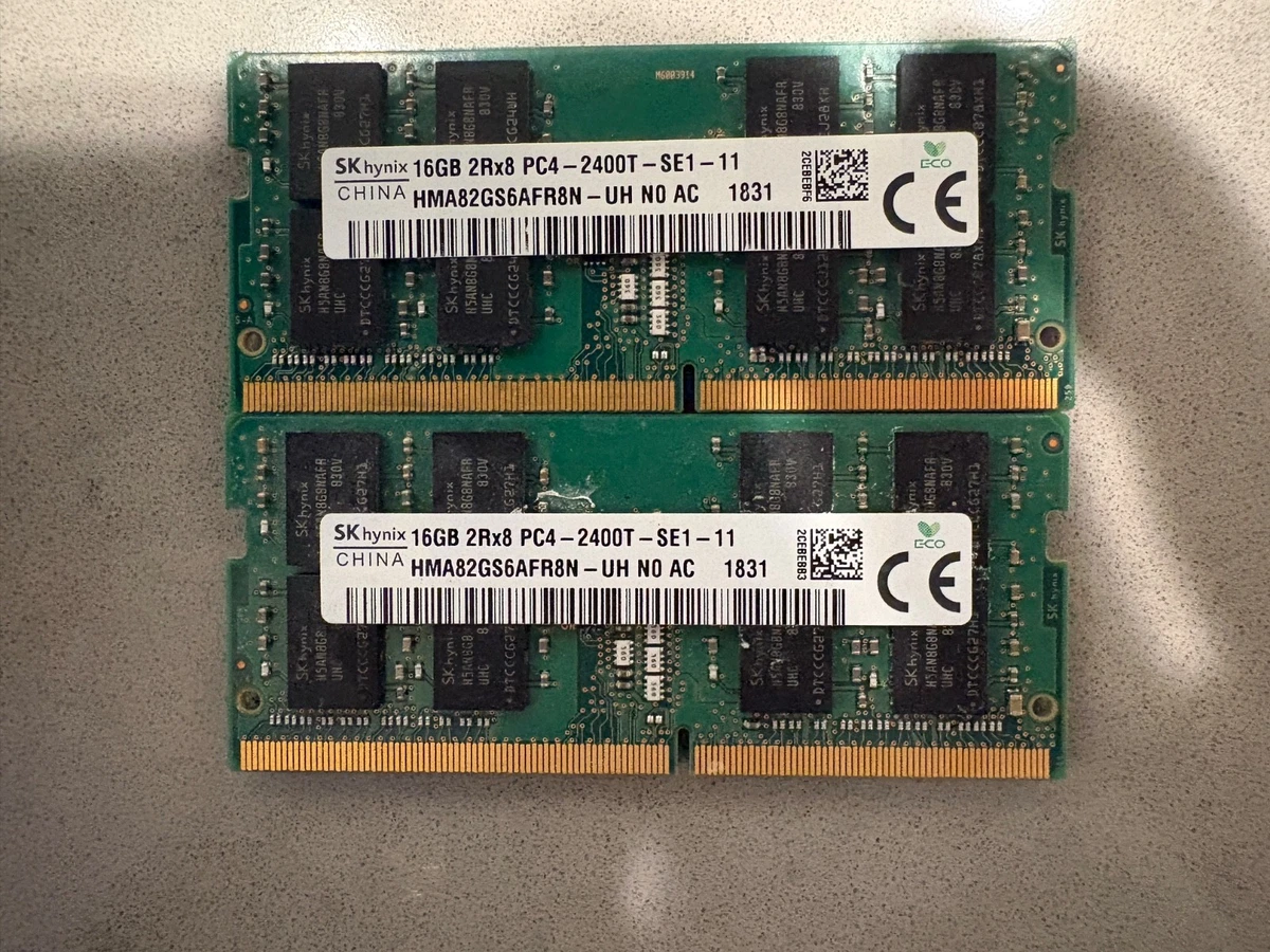 A-Tech 16GB RAM Replacement for Kingston ACR24D4S7D8MB-16 | DDR4 2400MHz PC4 -19200 2Rx8 1.2V SODIMM 260-Pin Memory Module at