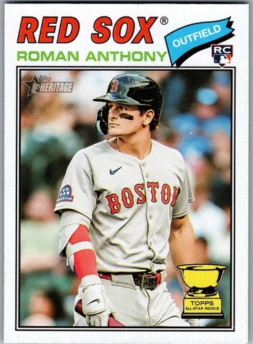2026 Topps Heritage Roman Anthony Rookie Card RC #86 Red Sox