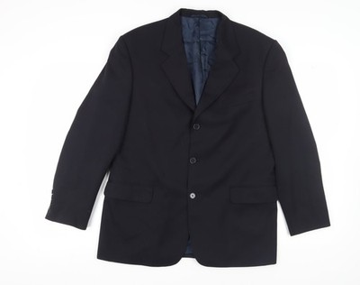 Anzugjacke Herren UK Größe 40 David Moss Regular Schwarz