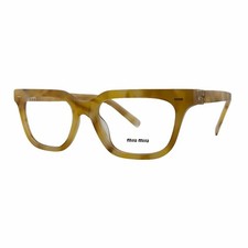 Miu Miu MU 07XV Cream Havana Brown Eyeglasses Frames 53mm 18mm 140mm - 13U-1O1