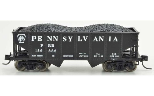 Bowser ~ Escala N ~ Tolva de 2 bahías H21a ~ Ferrocarril de Pensilvania PRR #139925 ~ 38178 | Zustand: New
