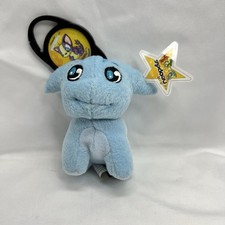 Neopets Blue Poogle Mini Plush McDonalds 3 Stuffed Animal Tag DMG 2005
