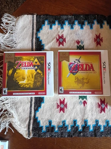 3DS Zelda Lot - Zelda: A Link Between Worlds and Ocarina of Time 3D