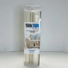 SureFit Tuck Tight Strips 4 Piece 11.75” Fits LOVESEAT Furniture Slipcover NEW