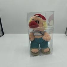 Smee Peter Pan Disney Store 8  Bean Bag Plush with Acrylic Case