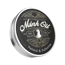 Pure Mink Oil Mink Oil Leather Care Cleaner 100g All-Natural Paste 