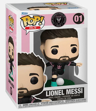 Funko POP! MLS Inter Miami- Lionel Messi Figura Vinilo Juguete Coleccionable Para Edad 3+