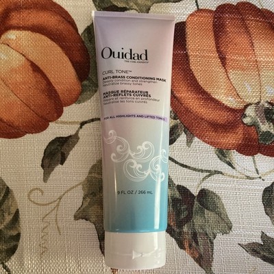 Ouidad : Curl Tone Anti-Brass Conditioning Mask - 9 OZ. - SEALED Highlights New