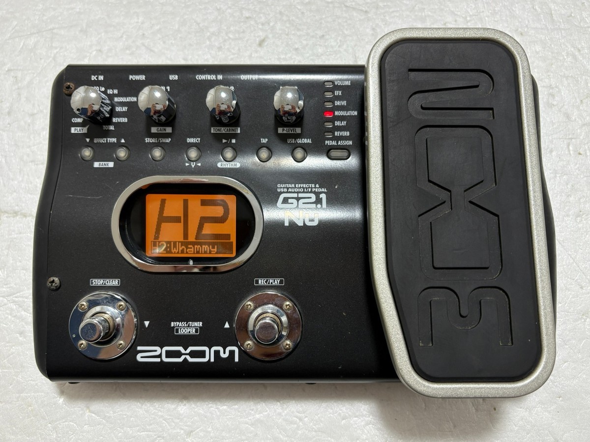 ZOOMのG2.1Nn！！ Zoom G2.1Nu Multi Effects Guitar Effect Pedal Used from Japan | eBay