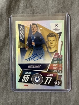 Match Attax Extra 2020/2021 Autograph Mason Mount (Chelsea) Auto 