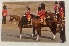 H.M. Queen Elizabeth 11 At The Trooping The Colour Ceremony, London Postcard