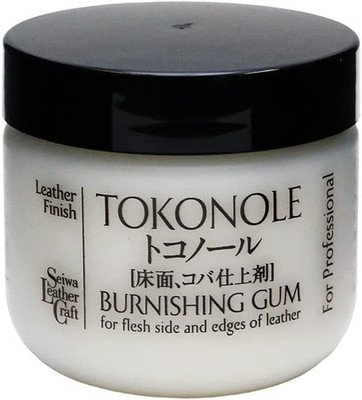 Tokonole Leather Finish Burnishing Gum Clear Leathercraft (120G)