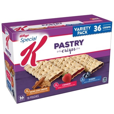 Kelloggs Special K Pastry Crisps Variety Pack 15.84 Ounce (Pack of 1)