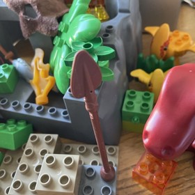 Lego Duplo 5598 - Dino Valley Set - Missing Some Parts- RARE! - See Notes