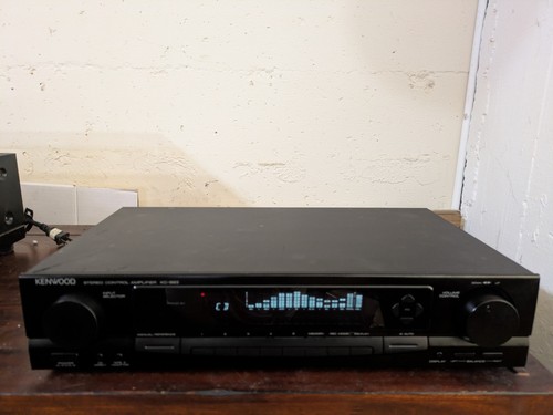 Vintage Kenwood KC-993 Stereo Control Amplifier With Graphic Equalizer Preamp