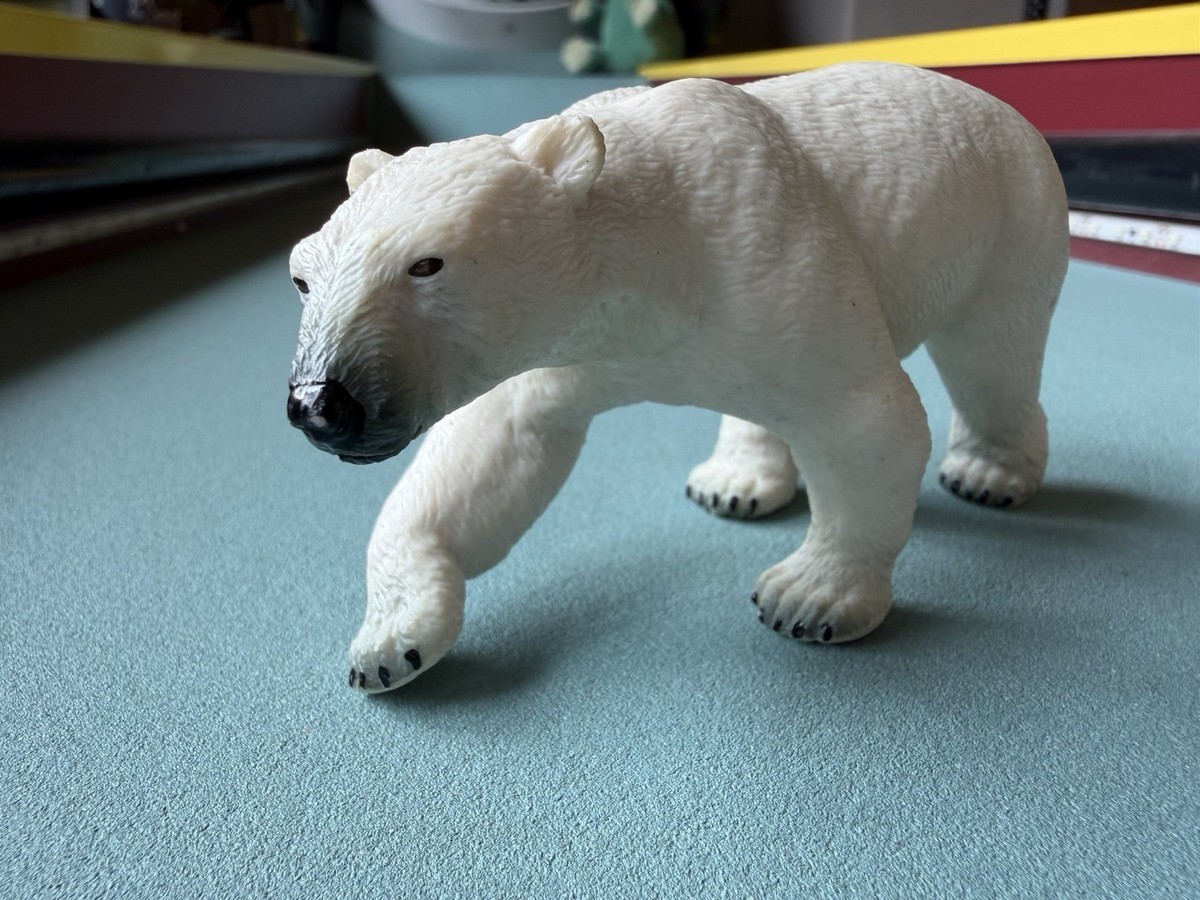 ぬいぐるみ main sauvage / Large polar bear main sauvage / large polar bear 42cm main sauvage / large polar