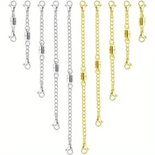 Necklace Extender with Magnetic Clasps, Magnetic Necklace Clasps and Closures 
