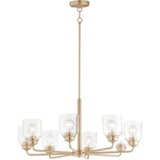 Maxim Lighting 12268CDHR Acadia Chandelier Heritage