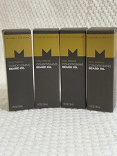4pk Michael Strahan Daily Defense Conditioning Beard Oil 1oz 30mL
