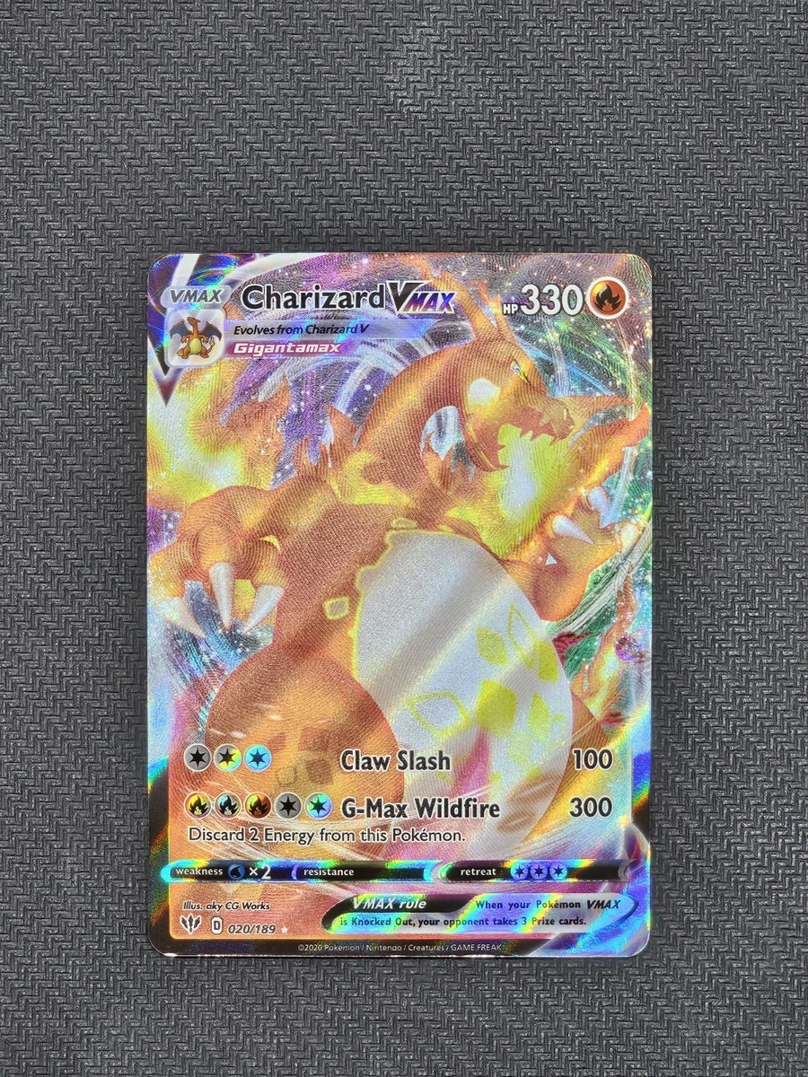 Charizard VMAX 020/189 Swsh03: Darkness Ablaze for sale | eBay