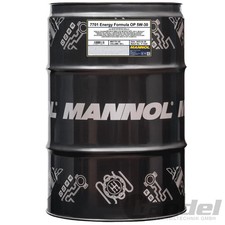 60 LITER FASS MANNOL 5W30 MOTORÖL ENERGY FORMULA OP7701 API SN/SM/CF GM17687 ACE