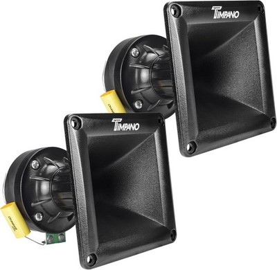 2X TPT-DH175 Horn Drivers 500 Watts 1'' Exit High Frequency Compression Driver...