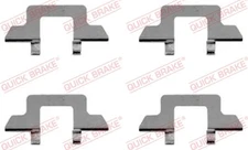 Quick Brake 109-1242 Accessory Kit, Disc Brake Pad for Citroën