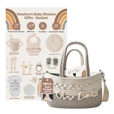 Baby Gift Set  11 Piece Gender Neutral Newborn Gift Basket for Boys  Girls ...