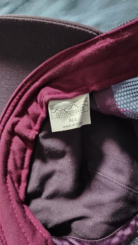 Patagonia Fitz Roy Bear Hat Adult One Size Pink Casual Adjustable Baseball Cap - Picture 4 of 4