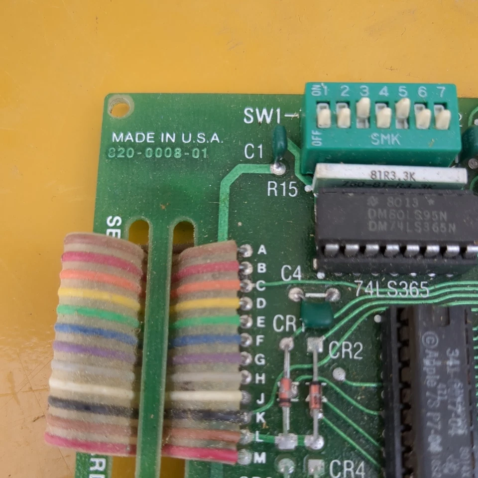 Rare Copyright 1978 Apple II High Speed Serial Interface Card 670-X005 UNTESTED - Image 4 of 4