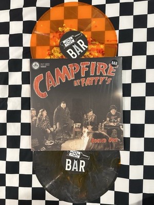 Campfire At Fattys Double Color LP BAR Label Edition - Exclusively Limited!!