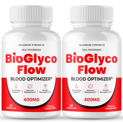 BioGlyco Flow Blood Optimizer Capsules, BioGlyco Blood Optimizer (2 Pack)