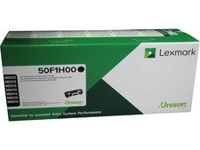Lexmark 50F1H00 Black High Yield Toner Cartridge RP 5k Genuine OEM