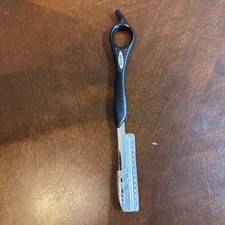 Feather Styling Razor Black Thinning Texturing Blade Guard Professional Cutting