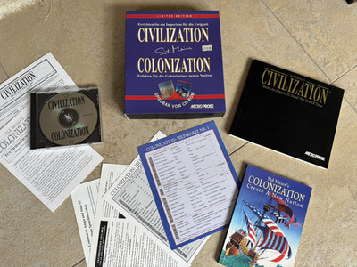 MicroProse - Sid Meiers Civilization & Colonization Limited Edition - PC Big Box