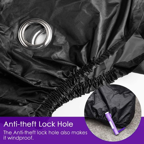 Bike Cover for 1, 2 or 3 Bikes Waterproof Bicycle Cover Outdoor Bike Storage ... - Picture 6 of 7