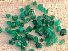 16ct Natural Emerald Rough Lot Uncut Raw Green Gemstones Swat Origin