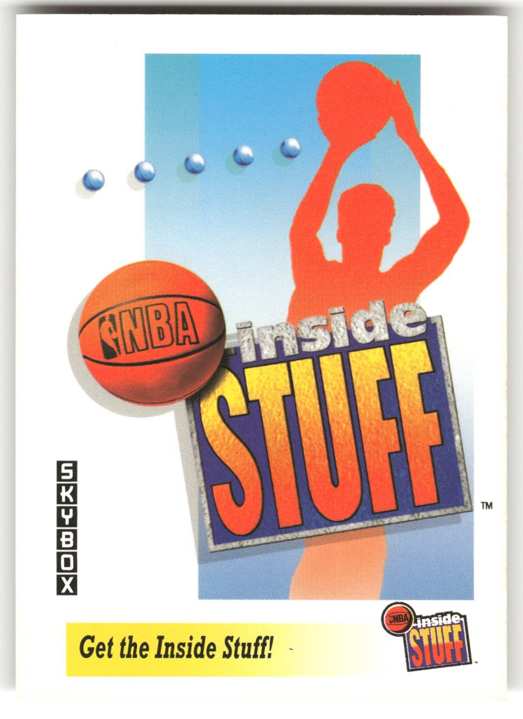 1991-92 SkyBox #iv Inside Stuff Blister Inserts