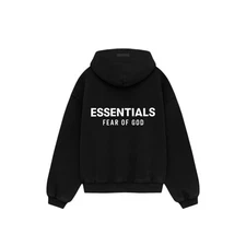 Fear of God Essentials Hoodie 192BT246250F FW24 Size XXL