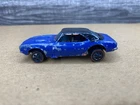 Hot wheels red line custom Camaro 1967 blue with black top White Interior