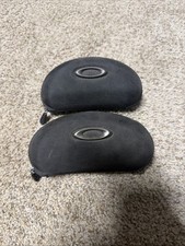 Oakley Black Hard Clamshell Sunglasses Case X2