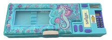 Brand new Smiggle Hardtop Pencil Case With Calculator & Sharpener mermaid