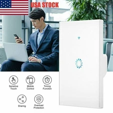 US / AU Smart Home WiFi Wall Switch Touch Remote Control Panel For Alexa Google