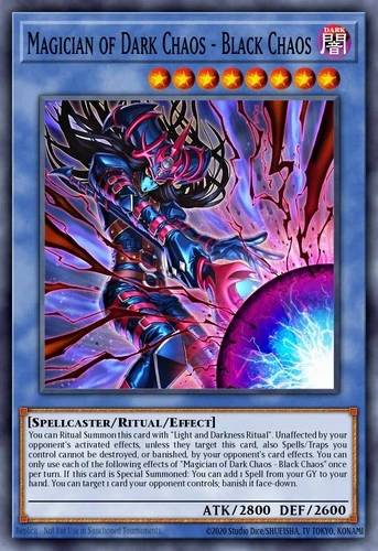 Yugioh CORI-EN027 - Magician of Dark Chaos - Black Chaos (Extended Art) - Ultra
